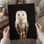 Beautiful Portrait of Snowy Owl Photo Wall Art (7 Sizes) - Premium Quality