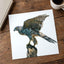 Northern Goshawk on White Background Photo Wall Print (7 Sizes) - Heavyweight