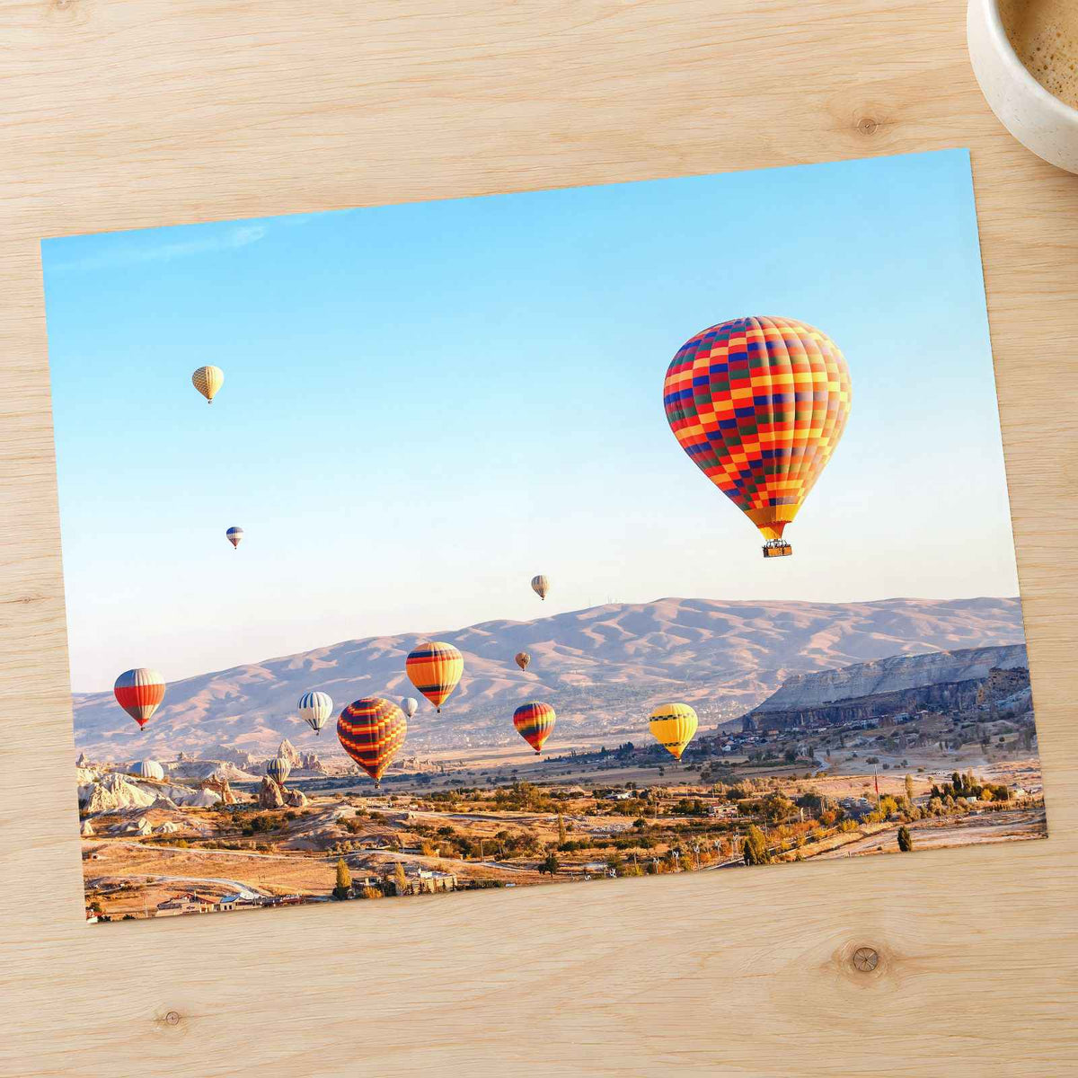 Hot Air Balloons Goreme Cappadocia Turkey Göreme Photo Wall Art (7 Sizes)