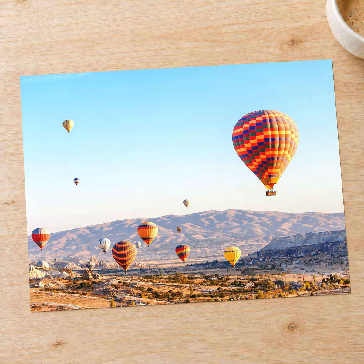 Hot Air Balloons Goreme Cappadocia Turkey Photo Print Wall Decor