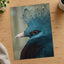 Close Up of Bird with Red Eyes Photo Print (7 Sizes) - High Quality