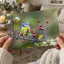 Eurasian Blue Tit with Berries Photo Wall Print (7 Sizes) - Ready to Frame