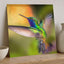 Colorful Hummingbird Flying Photo Wall Art (7 Sizes) - Frameable