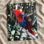 Red and Blue Parrot Perched on Branch Bali Photo Wall Art (7 Sizes) - Frameable
