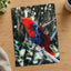 Red and Blue Parrot Perched on Branch Bali Photo Wall Art (7 Sizes) - Frameable