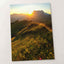 Sun Setting Over a Grassy Hill Photo Wall Print (7 Sizes) - Crisp Detail