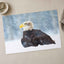 Bald Eagle Sitting in Snow Photography Print (7 Sizes) - Heavyweight