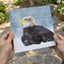 Bald Eagle Sitting in Snow Photography Print (7 Sizes) - Heavyweight