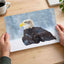 Bald Eagle Sitting in Snow Photography Print (7 Sizes) - Heavyweight