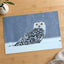 Snowy Owl Sitting in Snow Photo Wall Art (7 Sizes) - Ready to Frame