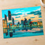 Abu Dhabi Skyline at Sunset, UAE Photo Print (7 Sizes) - Heavyweight