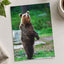 Young Brown Bear Standing Photography Print (7 Sizes) - Ready to Frame