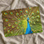Peacock with Its Feathers Spread Out Photo Print (7 Sizes) - Frameable