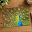 Peacock with Its Feathers Spread Out Photo Print (7 Sizes) - Frameable