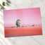 Sparrow Sitting on Barbed Wire Photo Print (7 Sizes) - Satin Luster