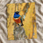 Starling Resting on Piece of Wood in Kenya Photo Wall Print (7 Sizes)