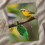 Yellow and Green Tropical Birds Photography Print (6 Sizes) - Satin Luster
