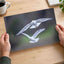 Couple of Seagulls Flying Photo Print (7 Sizes) - Satin Luster