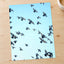 Flock of Pigeons Flying in Clear Blue Sky Photographic Art Print (7 Sizes)