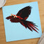 Two Scarlet Macaws Flying Together Photographic Art Print (5 Sizes) - Frameable