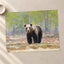 Wild Brown Bear Walking in Taiga Forest Photo Print (7 Sizes) - High Quality