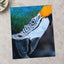 Close Up of Blue and Yellow Parrot's Head by George Dagerotip Photo Print Wall Decor