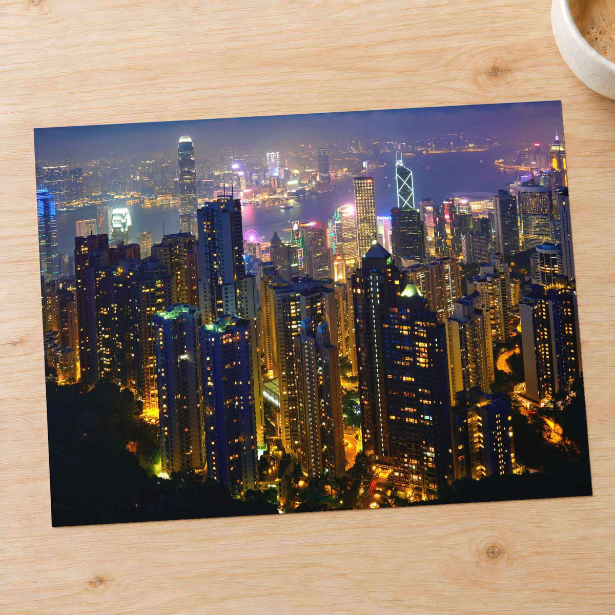 Hong Kong Cityscape from Victoria Peak Photography Print (7 Sizes) - Frameable