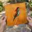 Colorful Bird Sitting on Top of Tree Branch Photography Print (7 Sizes)