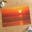 Red and Orange Ocean Sunset Photo Print (7 Sizes) - Shipped Flat