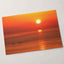 Red and Orange Ocean Sunset Photo Print (7 Sizes) - Shipped Flat