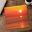 Red and Orange Ocean Sunset Photo Print (7 Sizes) - Shipped Flat