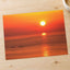 Red and Orange Ocean Sunset Photo Print (7 Sizes) - Shipped Flat