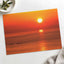 Red and Orange Ocean Sunset by Mads Schmidt Rasmussen Photo Print Wall Decor
