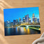 Singapore Skyline in Evening, Marina Bay Photography Print (7 Sizes) - Frameable