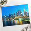 Singapore Skyline in Evening, Marina Bay Photography Print (7 Sizes) - Frameable