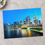Singapore Skyline in Evening, Marina Bay Photography Print (7 Sizes) - Frameable