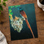 Tropical Bird with Long Tail Feathers Photo Print Wall Decor