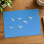Flock of Geese Flying Through a Blue Sky Photography Print (7 Sizes) - Frameable