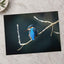 Blue Kingfisher Sitting on Branch of Tree Kendal England Photo Print (7 Sizes)