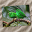 Couple of Green Birds Sitting on Branch by Zdeněk Macháček Photo Print Wall Decor