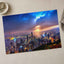 Hong Kong at Sunset from the Victoria Peak Photo Wall Art (7 Sizes) - Frameable