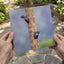 Parrots Peeking Out of Tree Photography Print (7 Sizes) - Frameable