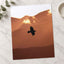 Raven Flying with Mountains in Background Photo Print (6 Sizes) - Crisp Detail