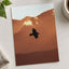 Raven Flying with Mountains in Background Photo Print (6 Sizes) - Crisp Detail