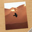 Raven Flying with Mountains in Background Photo Print (6 Sizes) - Crisp Detail