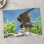 Peregrine Falcon Ready for Take Off Photo Wall Print (7 Sizes) - Printed in USA