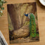 Elegant Peacock in Woods Photo Wall Print (7 Sizes) - Crisp Detail