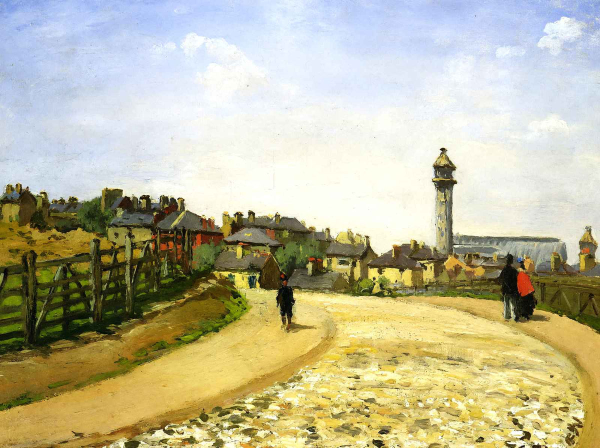 Upper Norwood, Crystal Palace, London 1870 by Pissarro Art Print (6 Sizes)