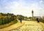 Upper Norwood, Crystal Palace, London 1870 by Pissarro Art Print (6 Sizes)