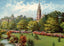 The Upper Gardens Bournemouth in 1904 Vintage Print (7 Sizes) - High Quality